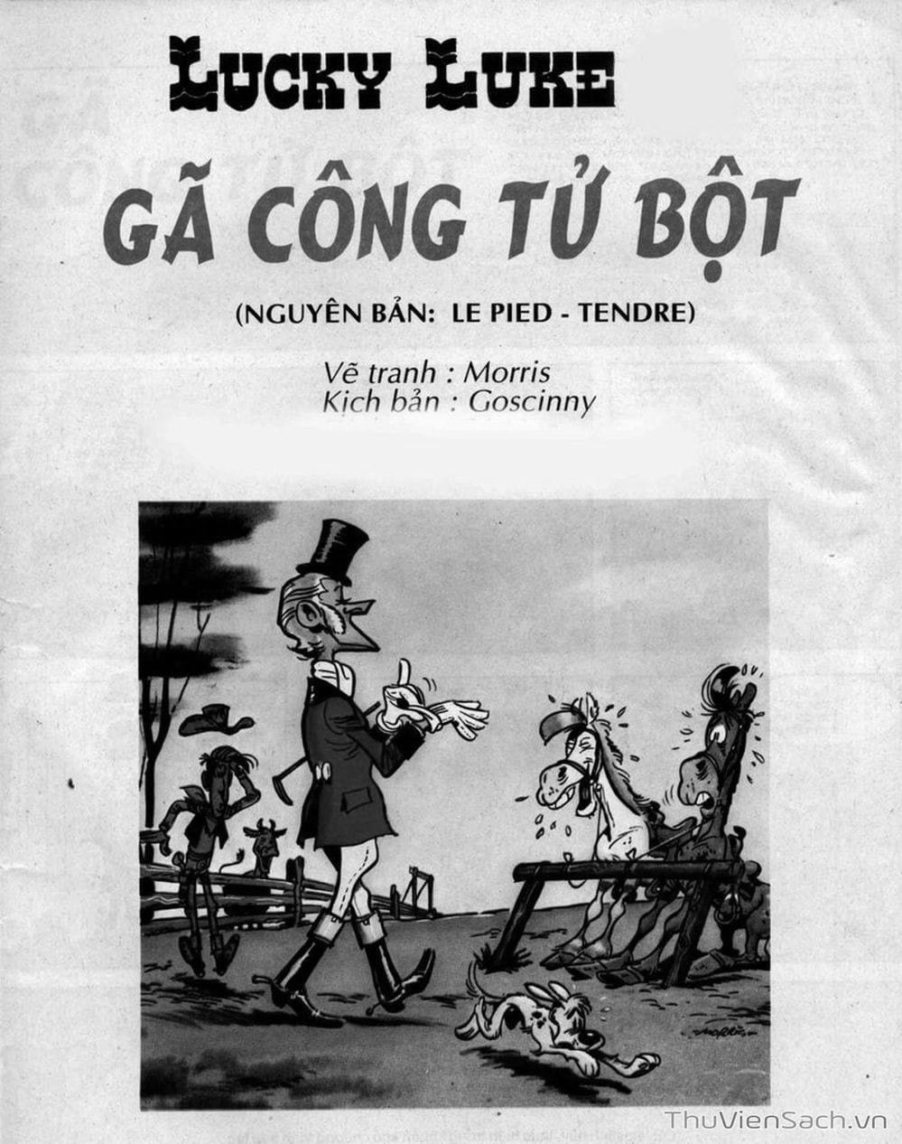 Truyện Tranh Cuộc Phiêu Lưu Kỳ Thú Của Lucky Luke trang 3