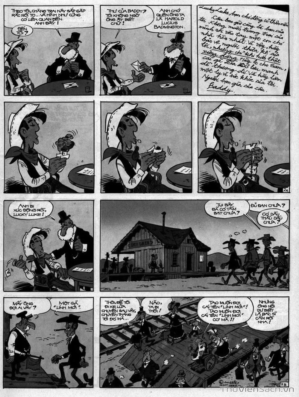 Truyện Tranh Cuộc Phiêu Lưu Kỳ Thú Của Lucky Luke trang 3