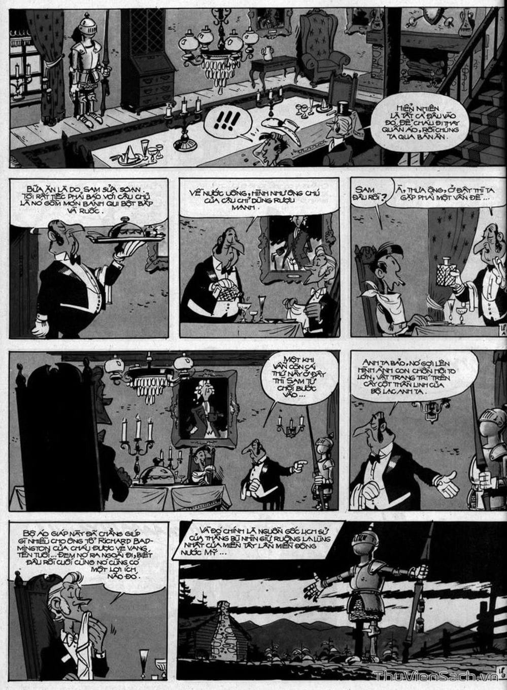 Truyện Tranh Cuộc Phiêu Lưu Kỳ Thú Của Lucky Luke trang 3