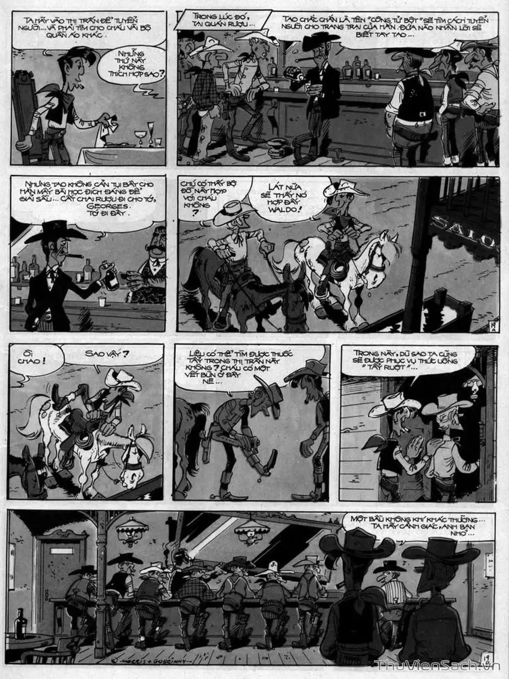 Truyện Tranh Cuộc Phiêu Lưu Kỳ Thú Của Lucky Luke trang 3