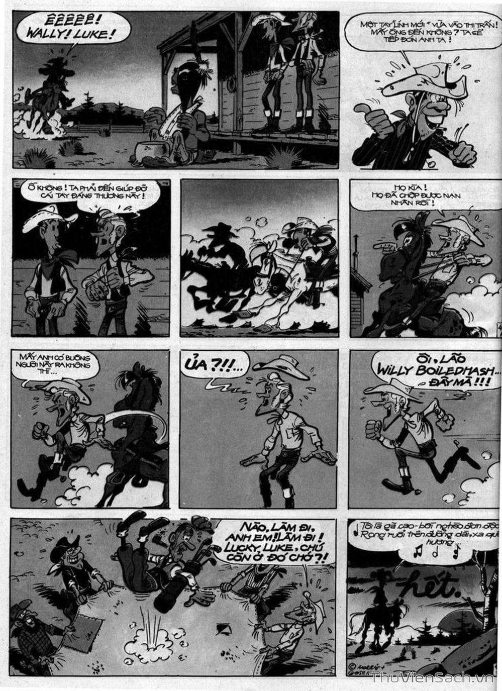 Truyện Tranh Cuộc Phiêu Lưu Kỳ Thú Của Lucky Luke trang 3