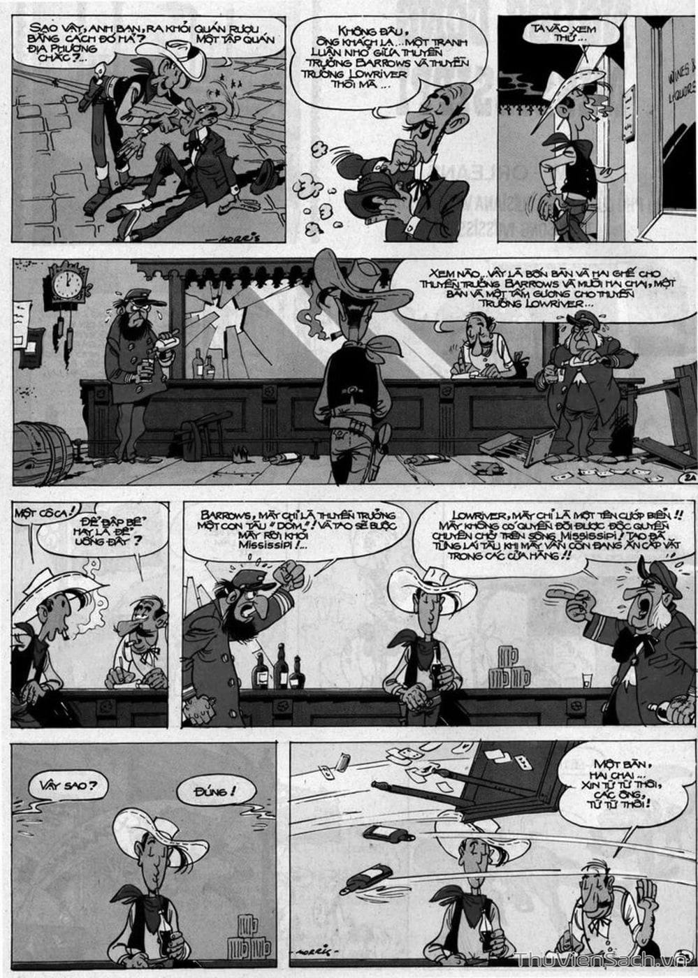 Truyện Tranh Cuộc Phiêu Lưu Kỳ Thú Của Lucky Luke trang 3
