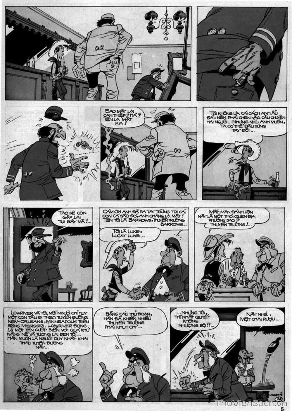 Truyện Tranh Cuộc Phiêu Lưu Kỳ Thú Của Lucky Luke trang 3