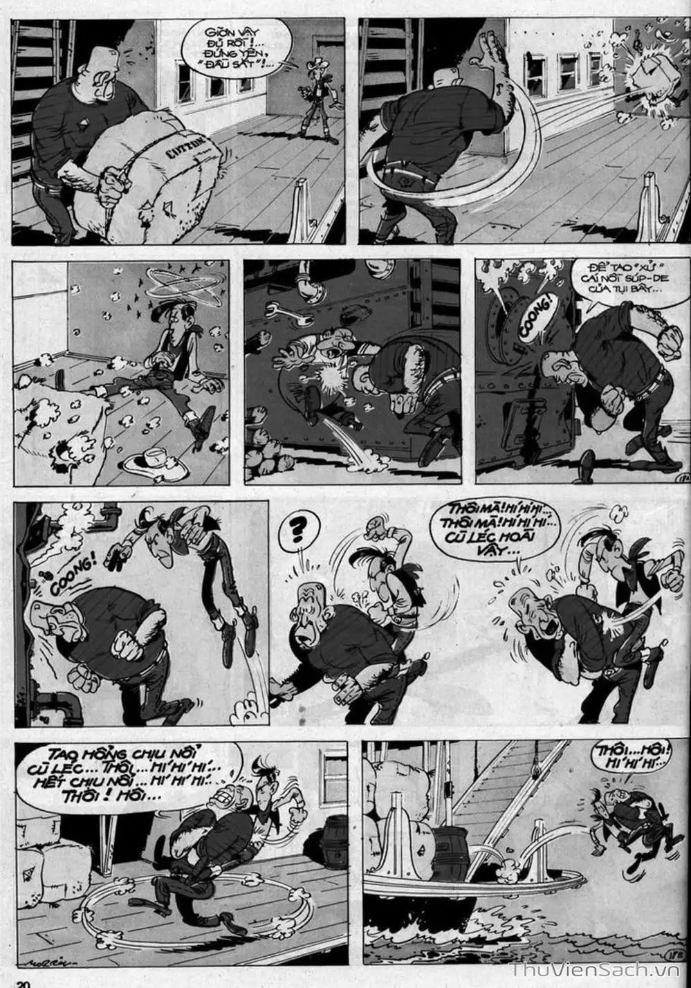 Truyện Tranh Cuộc Phiêu Lưu Kỳ Thú Của Lucky Luke trang 3