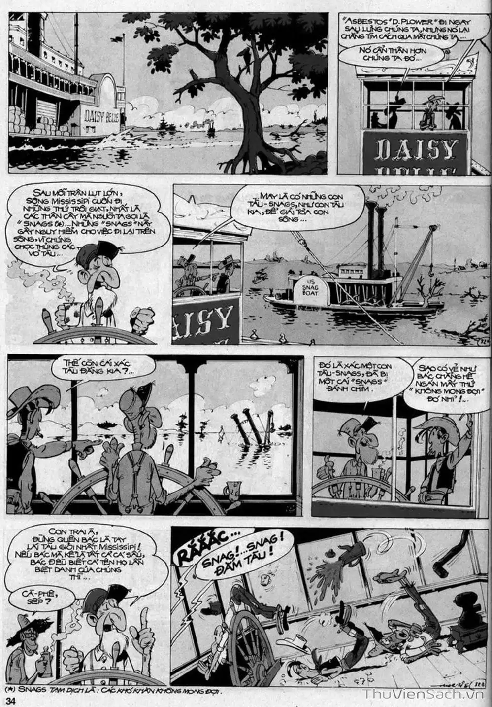 Truyện Tranh Cuộc Phiêu Lưu Kỳ Thú Của Lucky Luke trang 3