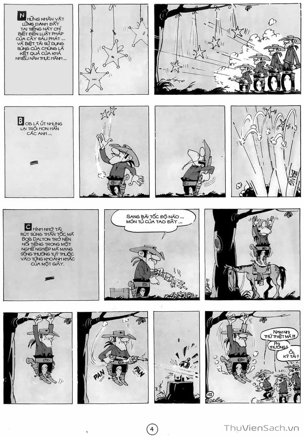 Truyện Tranh Cuộc Phiêu Lưu Kỳ Thú Của Lucky Luke trang 3