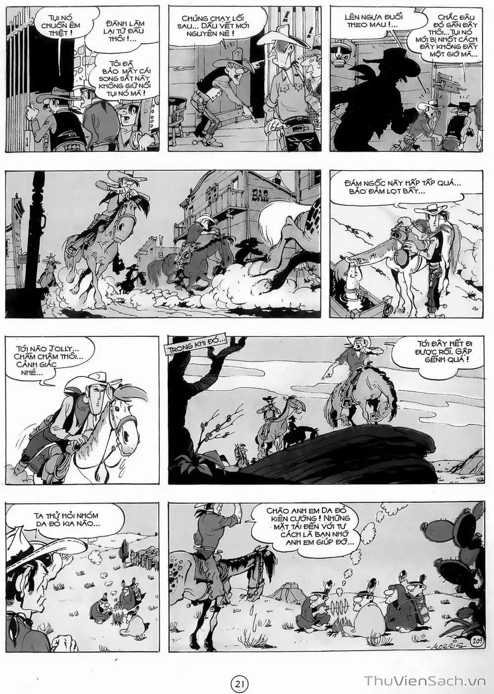 Truyện Tranh Cuộc Phiêu Lưu Kỳ Thú Của Lucky Luke trang 3