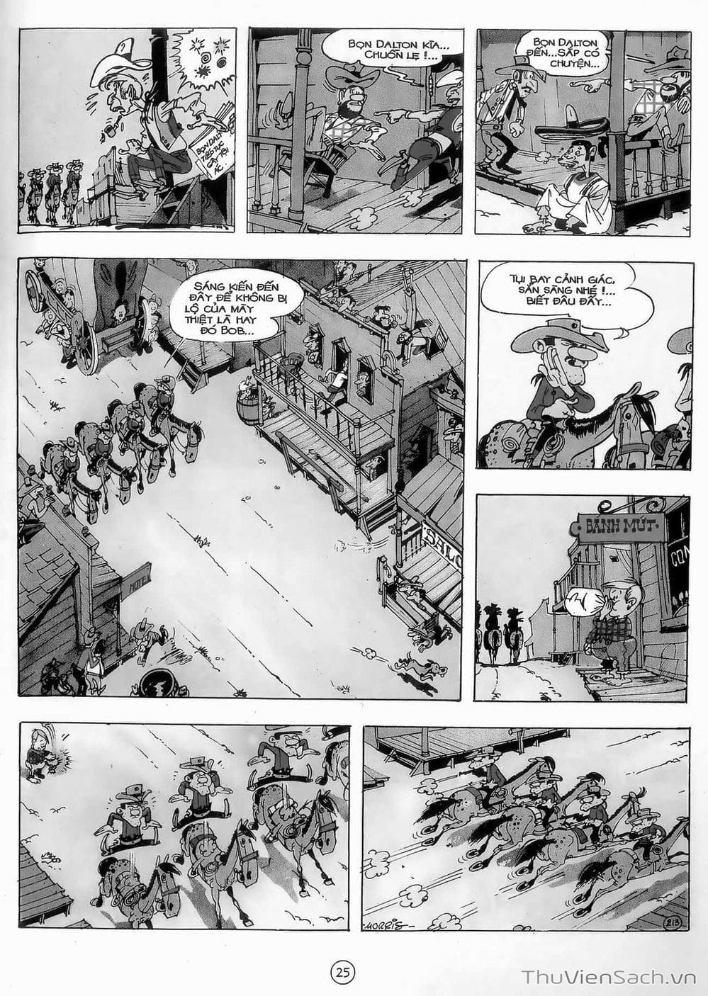 Truyện Tranh Cuộc Phiêu Lưu Kỳ Thú Của Lucky Luke trang 3