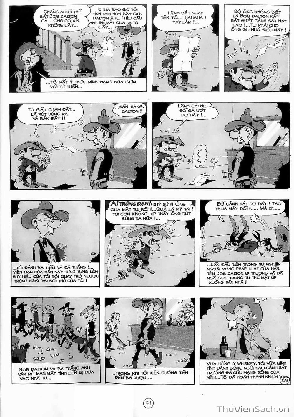 Truyện Tranh Cuộc Phiêu Lưu Kỳ Thú Của Lucky Luke trang 3