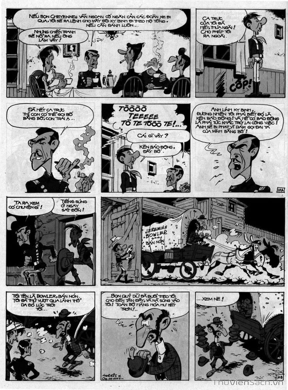 Truyện Tranh Cuộc Phiêu Lưu Kỳ Thú Của Lucky Luke trang 3