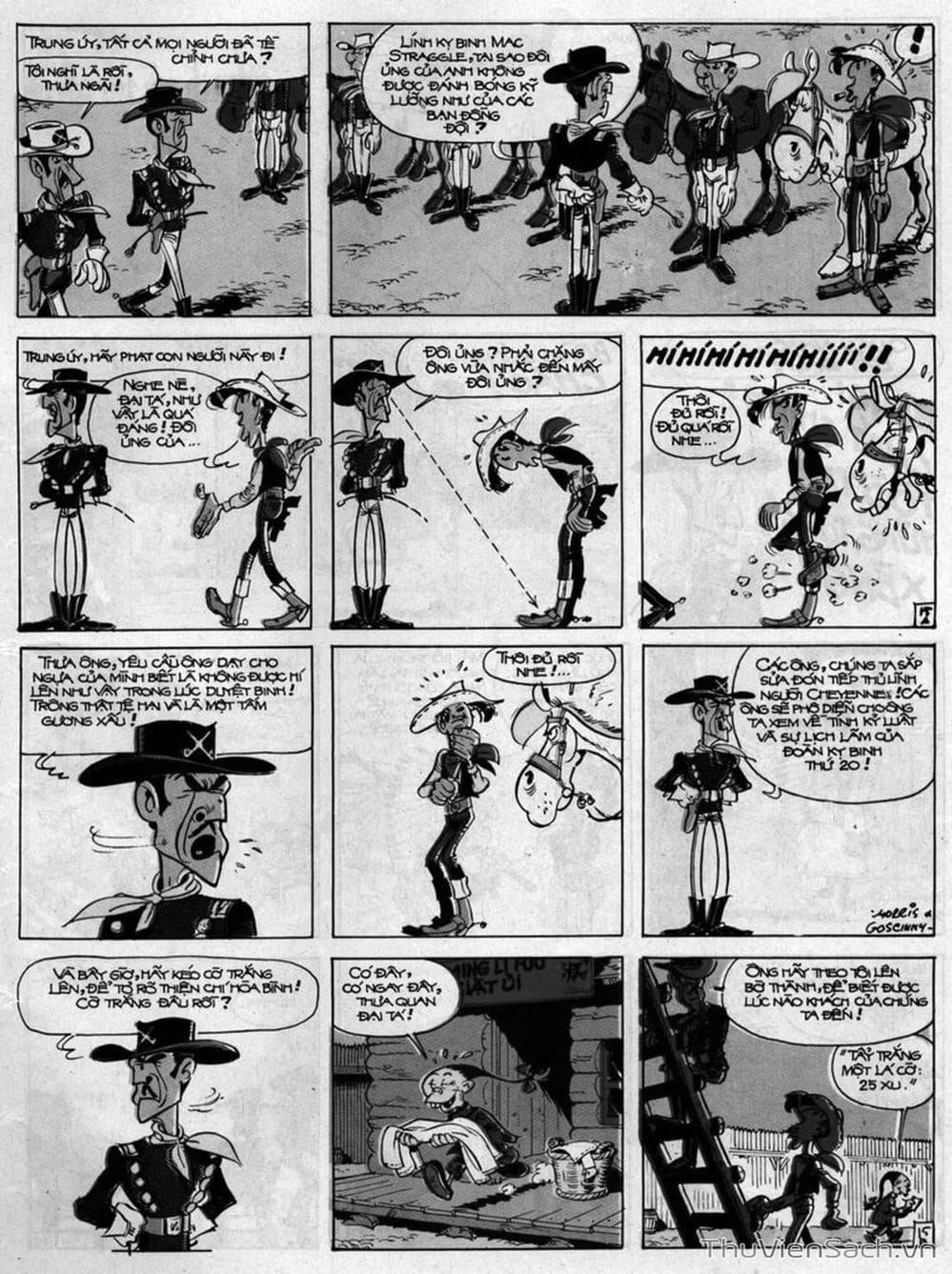 Truyện Tranh Cuộc Phiêu Lưu Kỳ Thú Của Lucky Luke trang 3