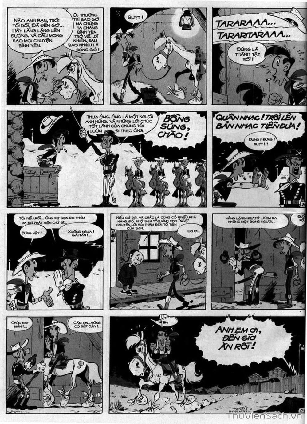 Truyện Tranh Cuộc Phiêu Lưu Kỳ Thú Của Lucky Luke trang 3