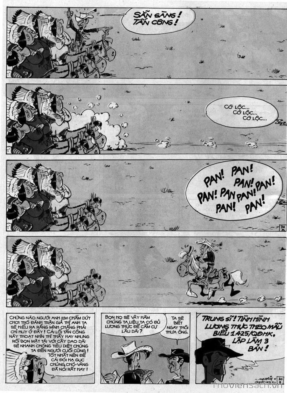 Truyện Tranh Cuộc Phiêu Lưu Kỳ Thú Của Lucky Luke trang 3