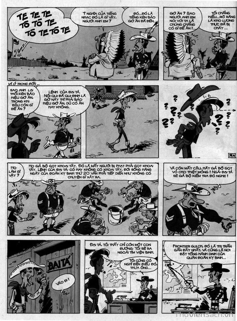 Truyện Tranh Cuộc Phiêu Lưu Kỳ Thú Của Lucky Luke trang 3