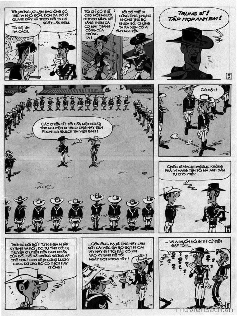 Truyện Tranh Cuộc Phiêu Lưu Kỳ Thú Của Lucky Luke trang 3