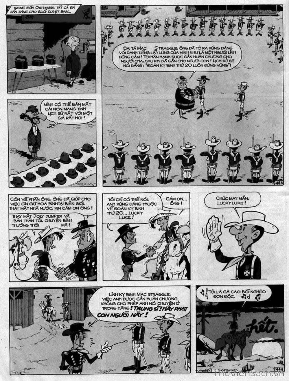 Truyện Tranh Cuộc Phiêu Lưu Kỳ Thú Của Lucky Luke trang 3