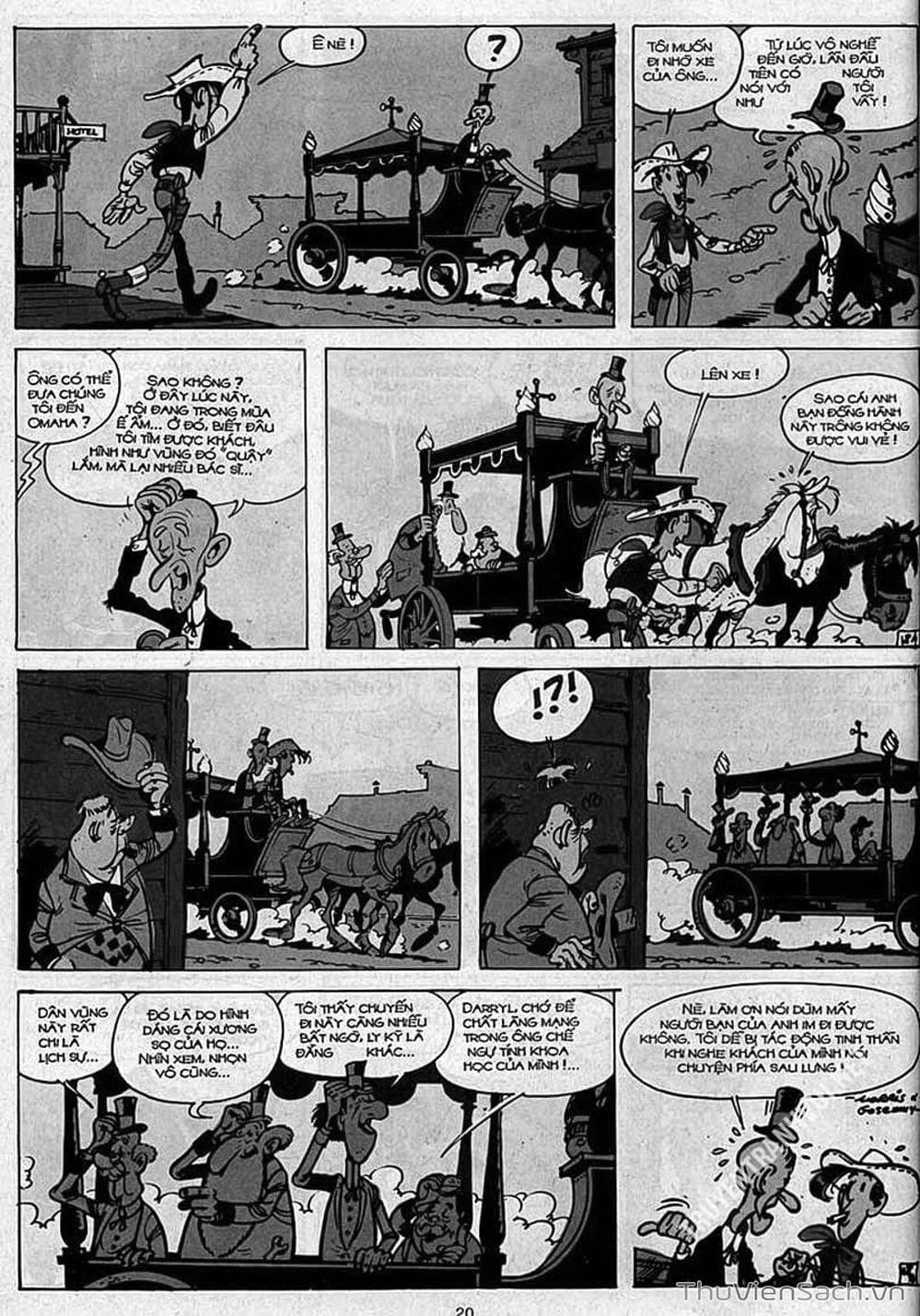 Truyện Tranh Cuộc Phiêu Lưu Kỳ Thú Của Lucky Luke trang 3