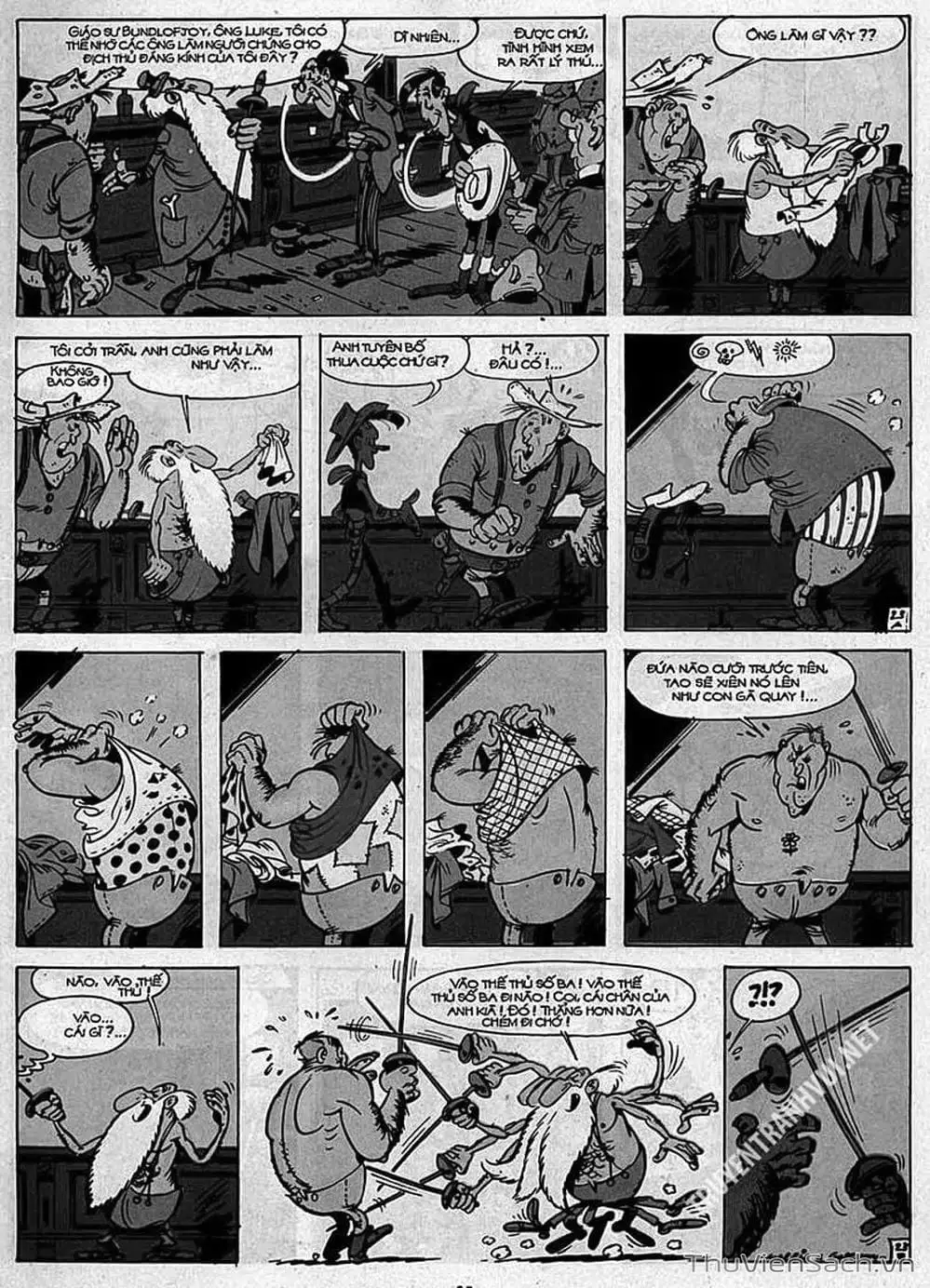 Truyện Tranh Cuộc Phiêu Lưu Kỳ Thú Của Lucky Luke trang 3
