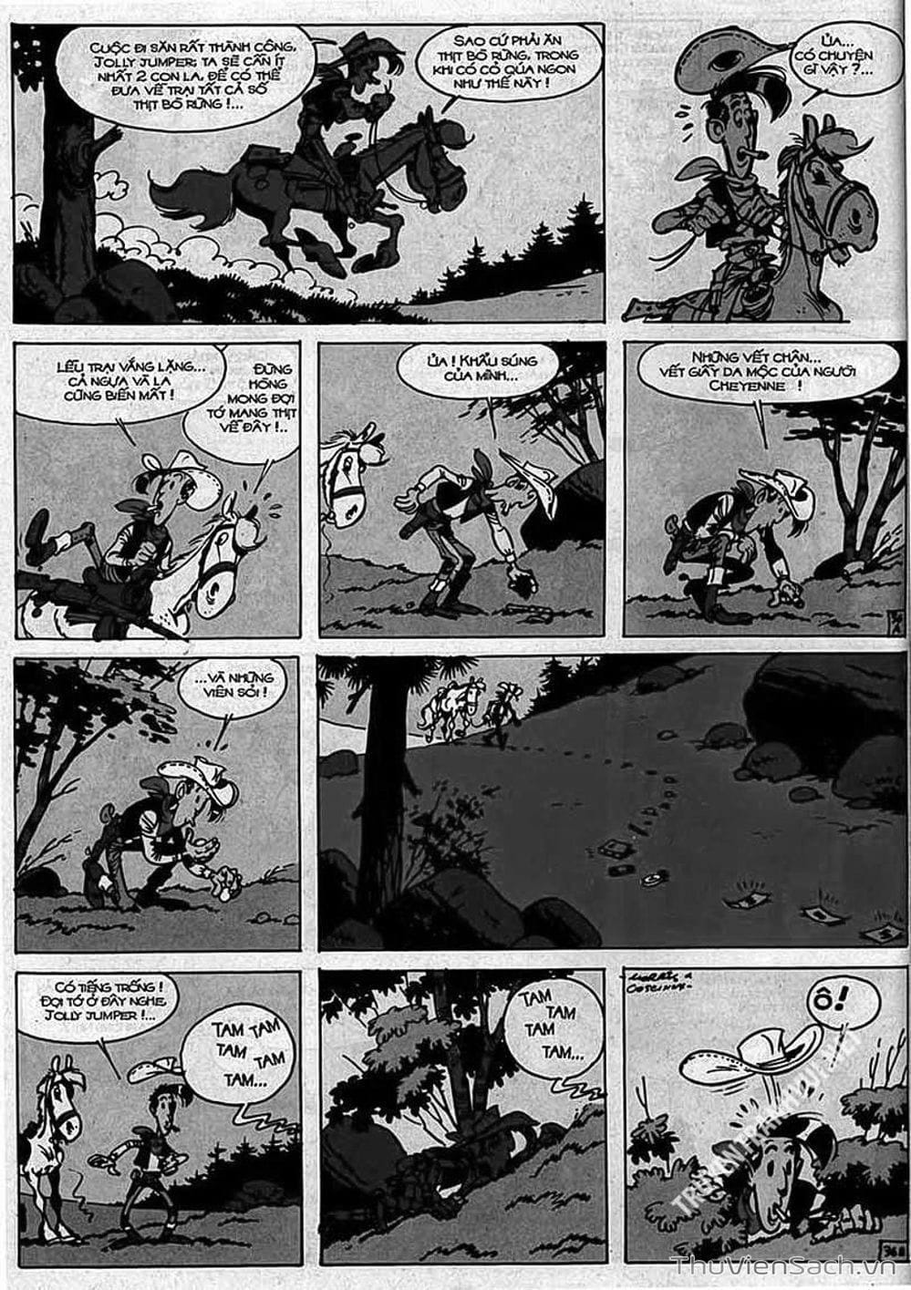 Truyện Tranh Cuộc Phiêu Lưu Kỳ Thú Của Lucky Luke trang 3
