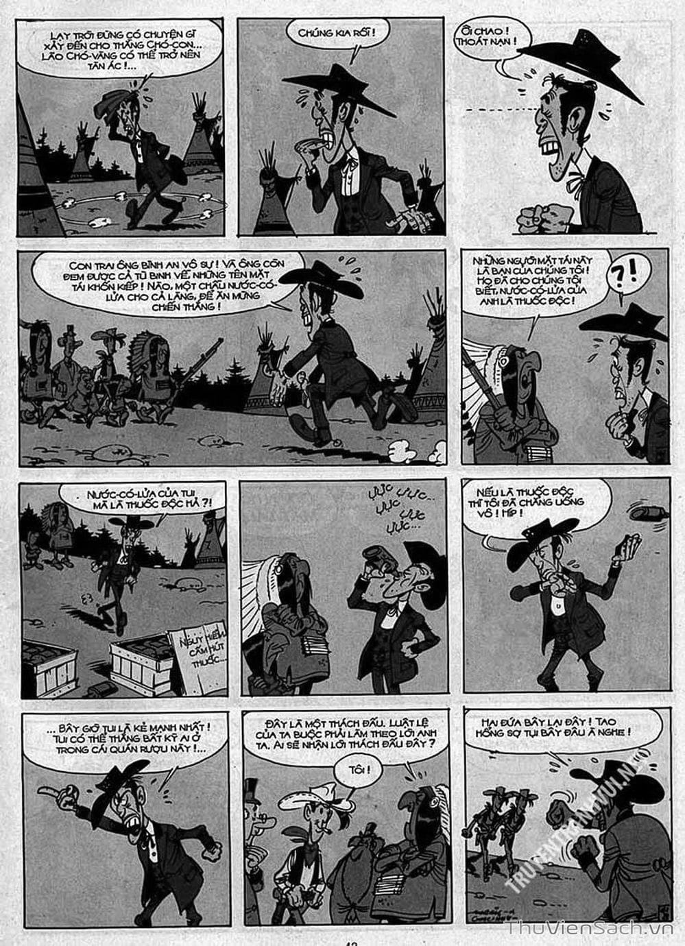 Truyện Tranh Cuộc Phiêu Lưu Kỳ Thú Của Lucky Luke trang 3