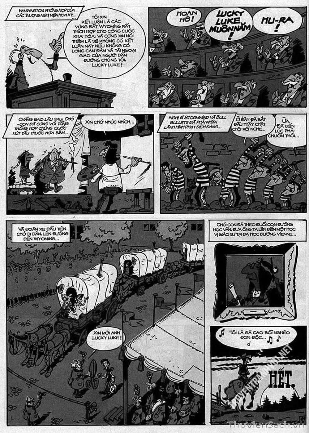 Truyện Tranh Cuộc Phiêu Lưu Kỳ Thú Của Lucky Luke trang 3