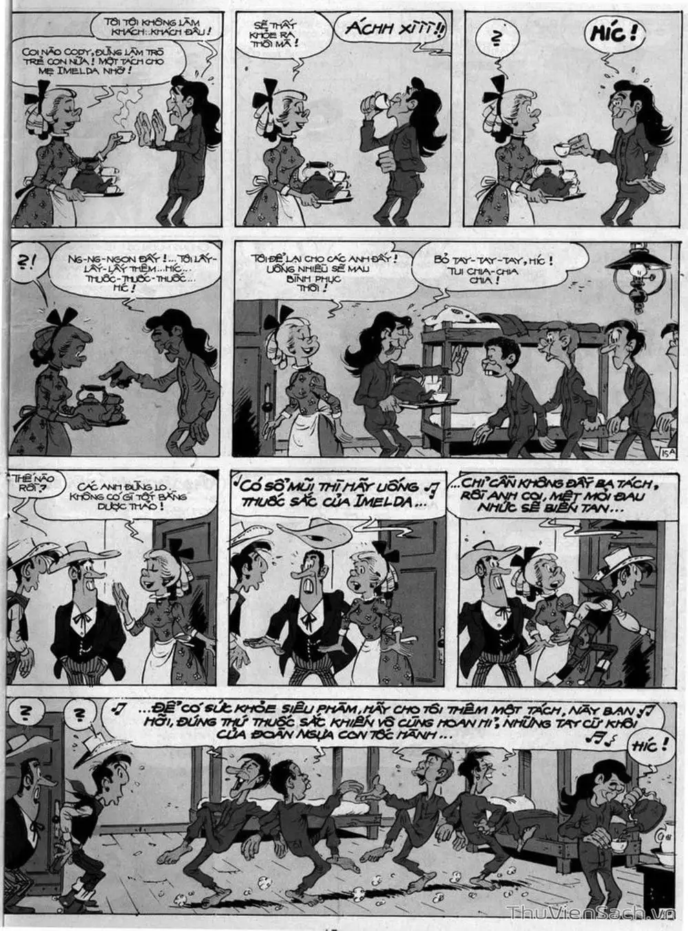 Truyện Tranh Cuộc Phiêu Lưu Kỳ Thú Của Lucky Luke trang 3