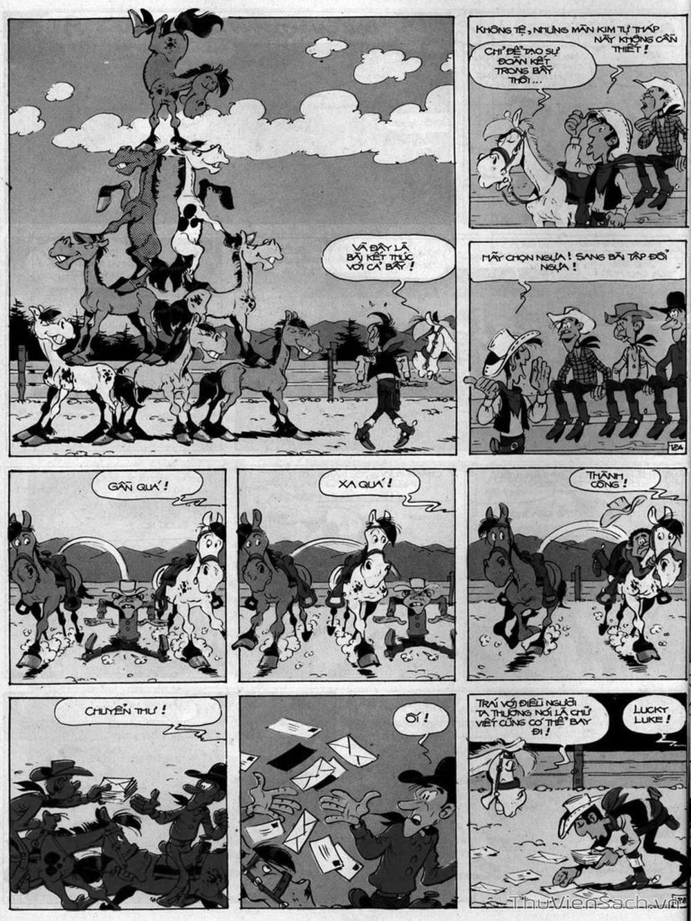 Truyện Tranh Cuộc Phiêu Lưu Kỳ Thú Của Lucky Luke trang 3