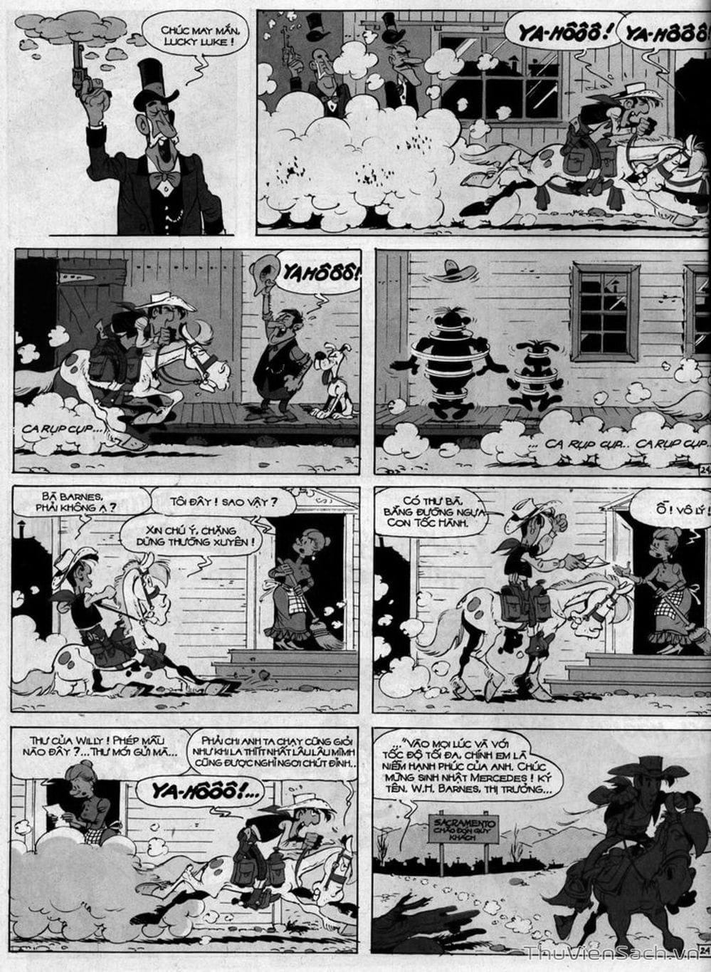Truyện Tranh Cuộc Phiêu Lưu Kỳ Thú Của Lucky Luke trang 3