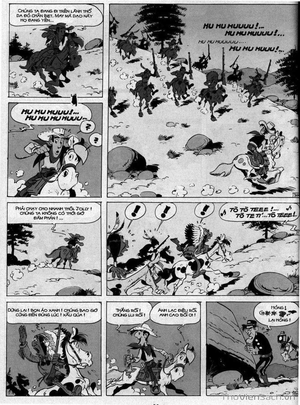 Truyện Tranh Cuộc Phiêu Lưu Kỳ Thú Của Lucky Luke trang 3