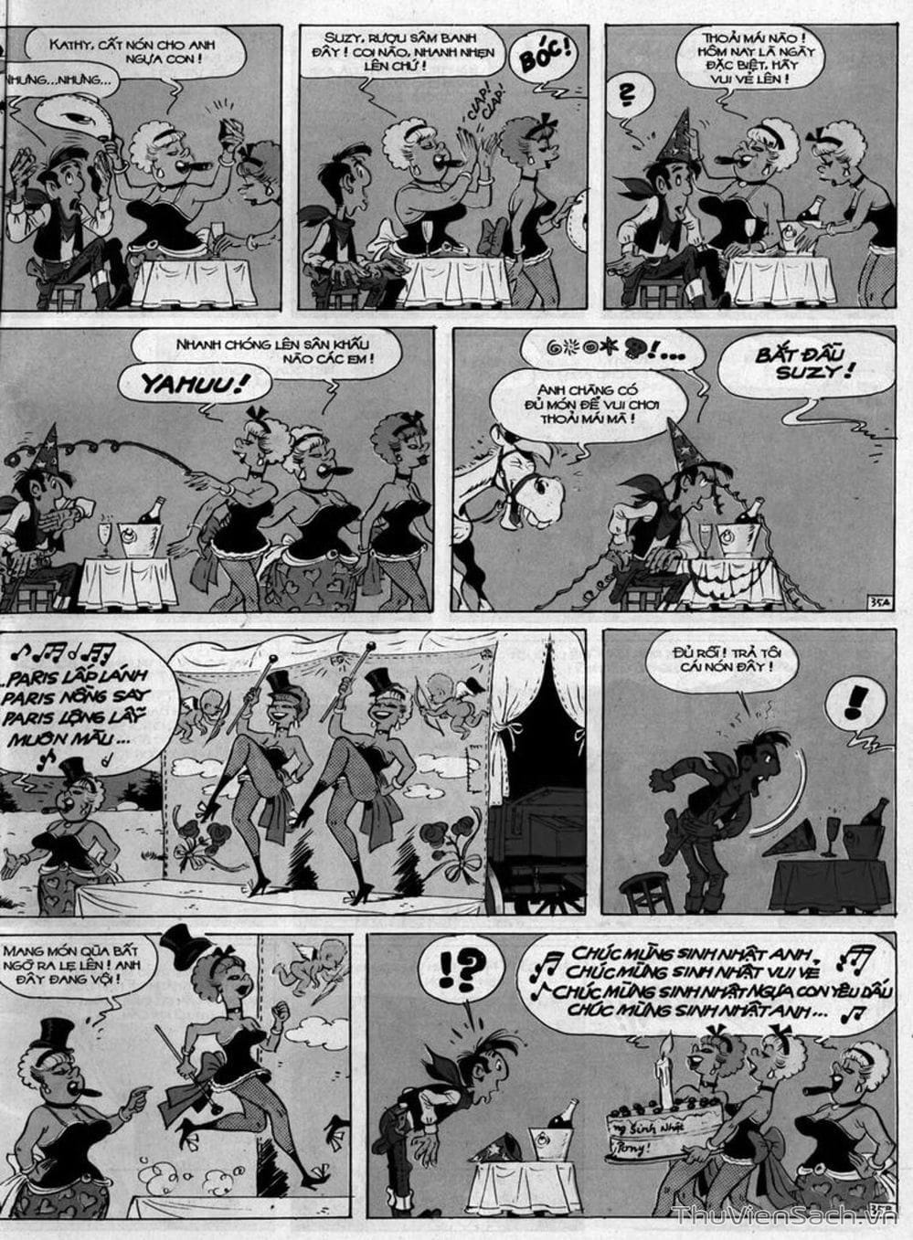 Truyện Tranh Cuộc Phiêu Lưu Kỳ Thú Của Lucky Luke trang 3