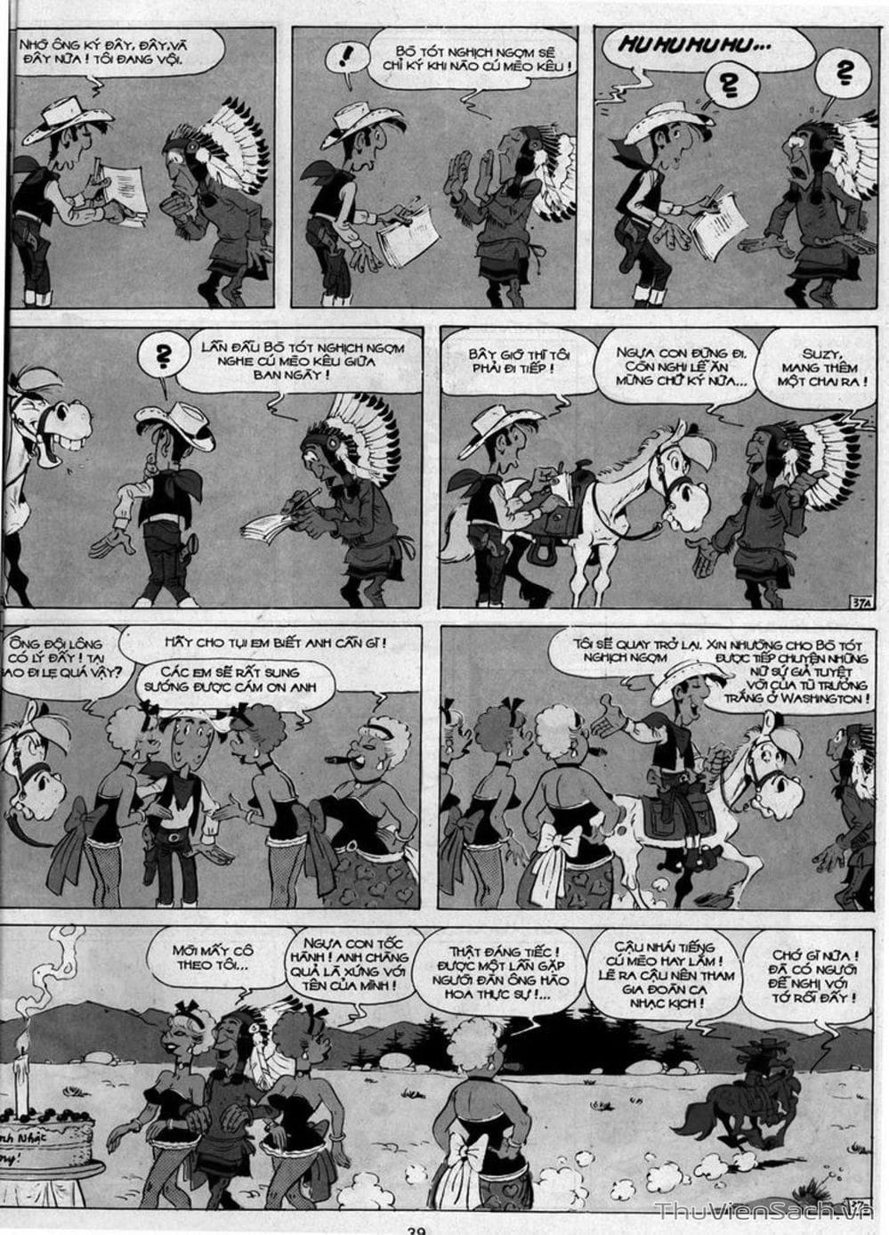 Truyện Tranh Cuộc Phiêu Lưu Kỳ Thú Của Lucky Luke trang 3