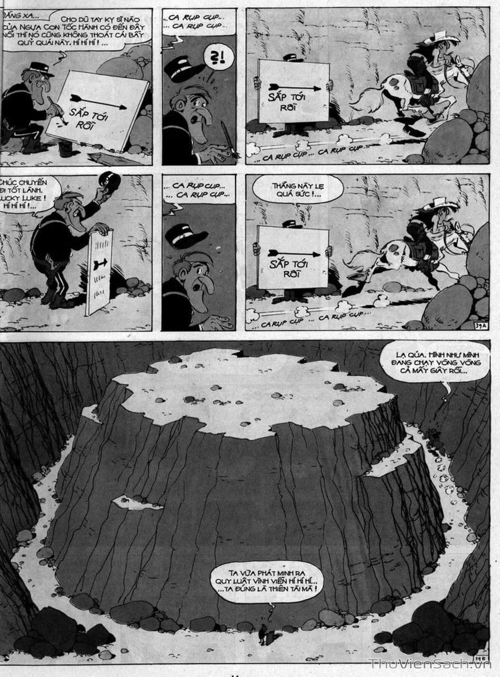 Truyện Tranh Cuộc Phiêu Lưu Kỳ Thú Của Lucky Luke trang 3