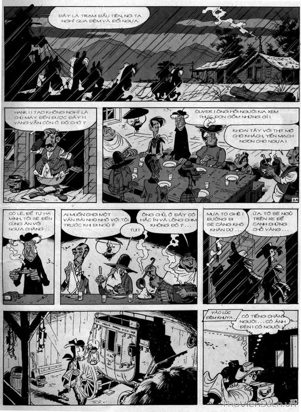 Truyện Tranh Cuộc Phiêu Lưu Kỳ Thú Của Lucky Luke trang 3