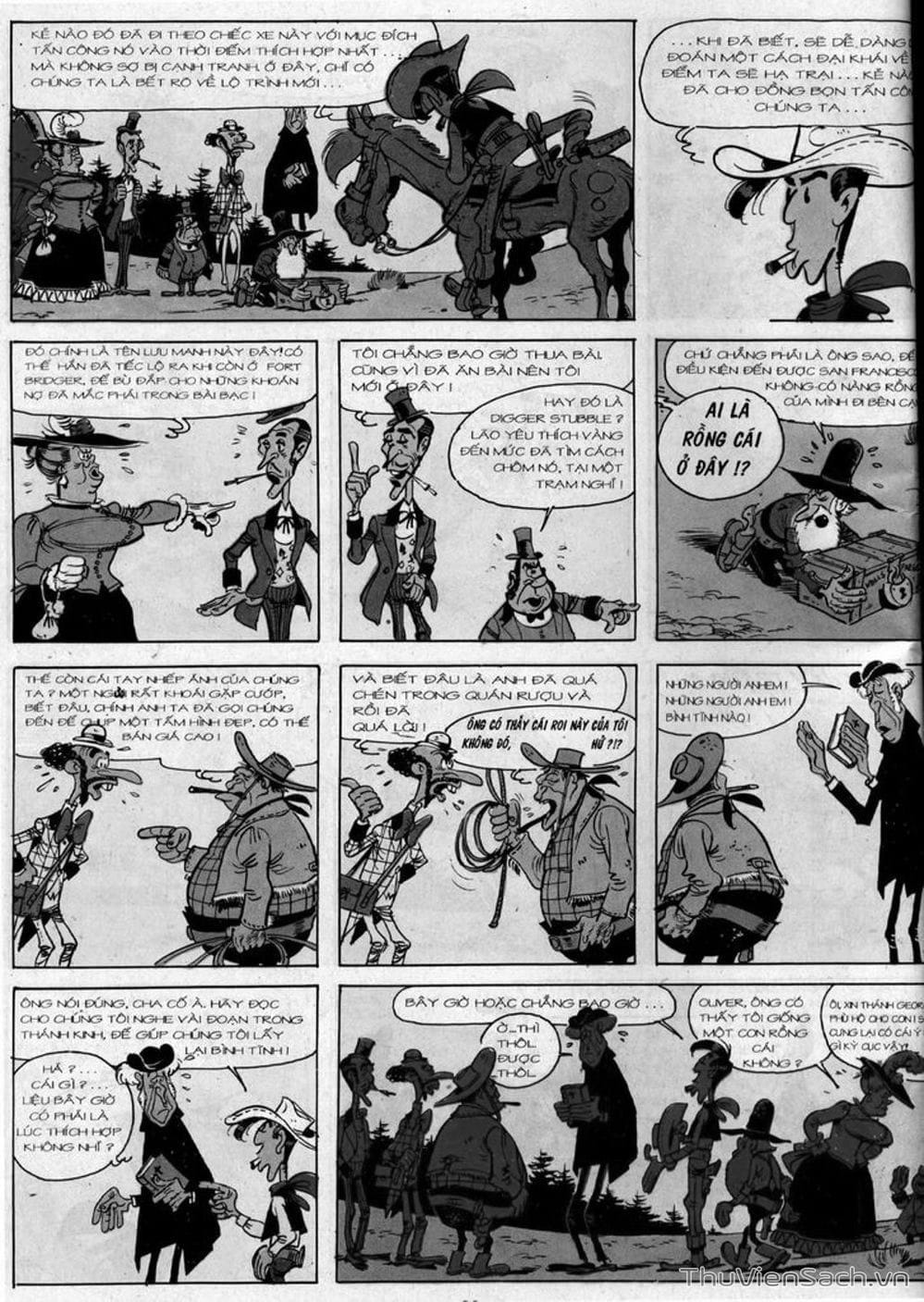 Truyện Tranh Cuộc Phiêu Lưu Kỳ Thú Của Lucky Luke trang 3