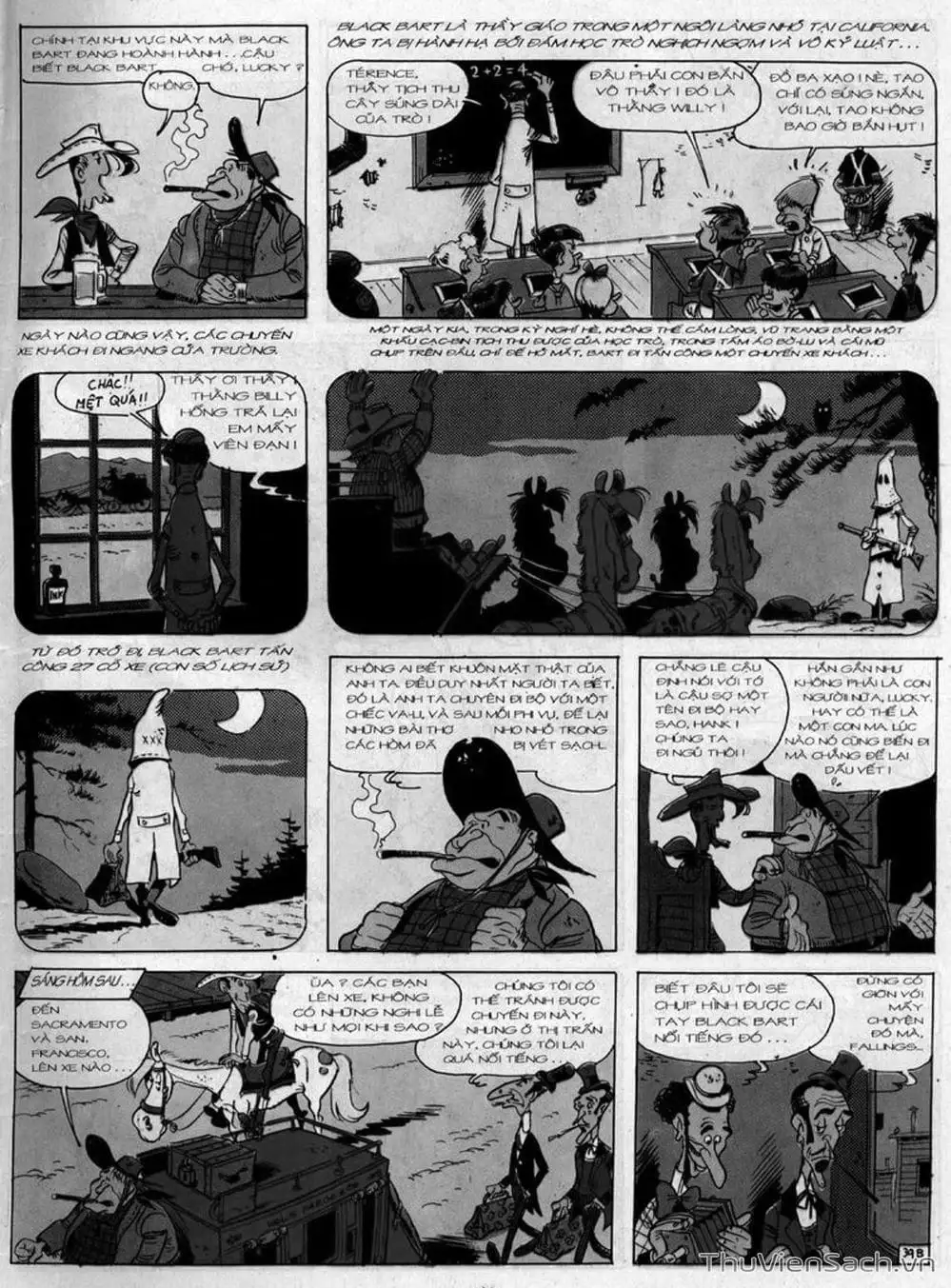 Truyện Tranh Cuộc Phiêu Lưu Kỳ Thú Của Lucky Luke trang 3