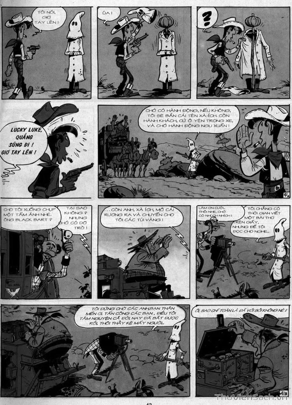 Truyện Tranh Cuộc Phiêu Lưu Kỳ Thú Của Lucky Luke trang 3