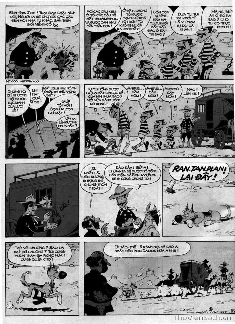 Truyện Tranh Cuộc Phiêu Lưu Kỳ Thú Của Lucky Luke trang 3