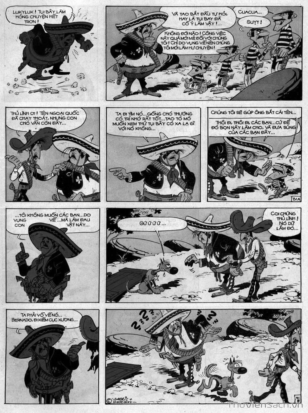 Truyện Tranh Cuộc Phiêu Lưu Kỳ Thú Của Lucky Luke trang 3