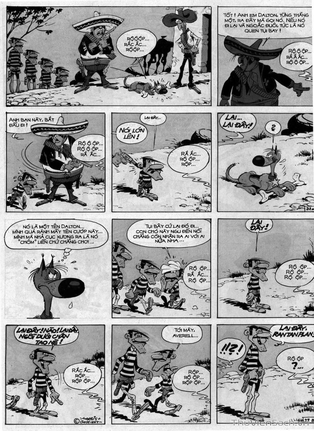 Truyện Tranh Cuộc Phiêu Lưu Kỳ Thú Của Lucky Luke trang 3