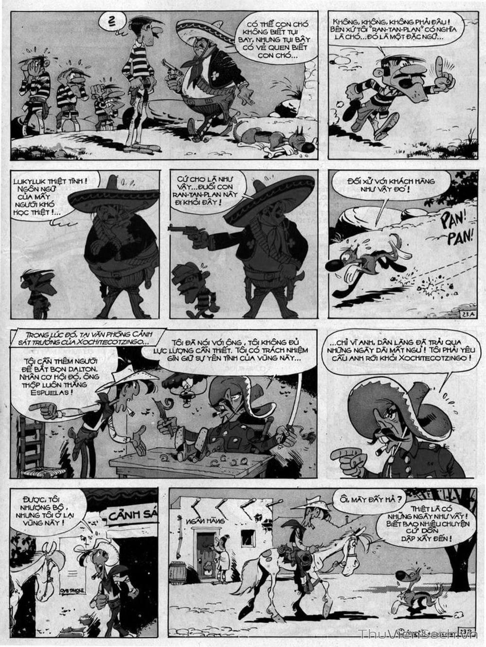 Truyện Tranh Cuộc Phiêu Lưu Kỳ Thú Của Lucky Luke trang 3
