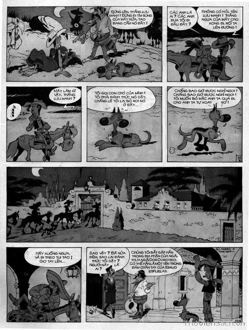Truyện Tranh Cuộc Phiêu Lưu Kỳ Thú Của Lucky Luke trang 3