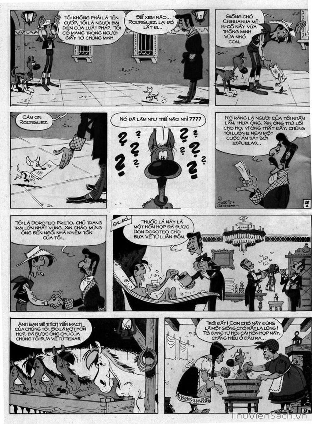 Truyện Tranh Cuộc Phiêu Lưu Kỳ Thú Của Lucky Luke trang 3