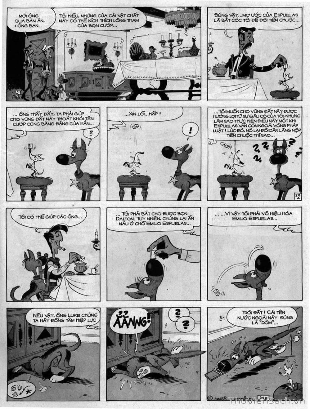 Truyện Tranh Cuộc Phiêu Lưu Kỳ Thú Của Lucky Luke trang 3