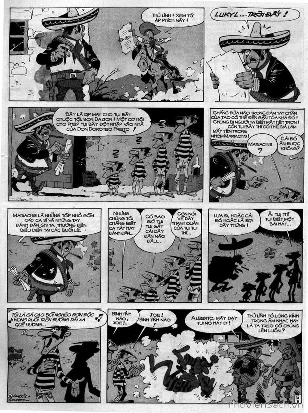 Truyện Tranh Cuộc Phiêu Lưu Kỳ Thú Của Lucky Luke trang 3