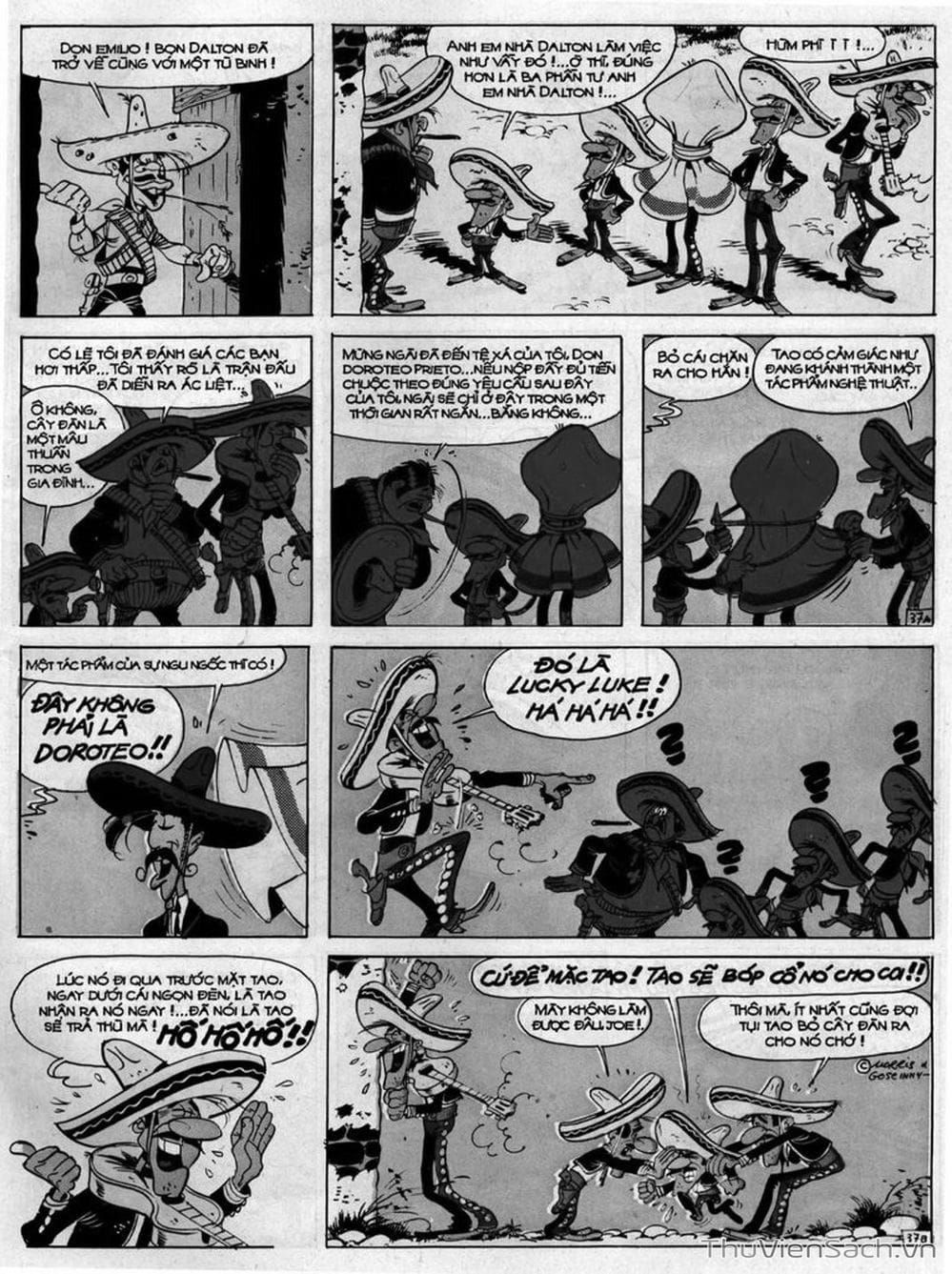 Truyện Tranh Cuộc Phiêu Lưu Kỳ Thú Của Lucky Luke trang 3