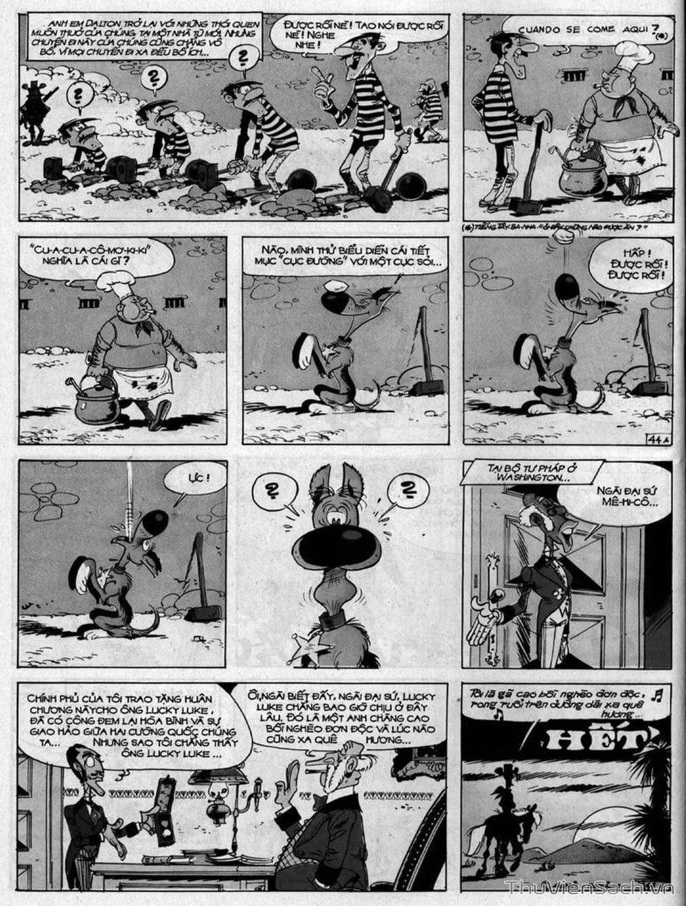 Truyện Tranh Cuộc Phiêu Lưu Kỳ Thú Của Lucky Luke trang 3