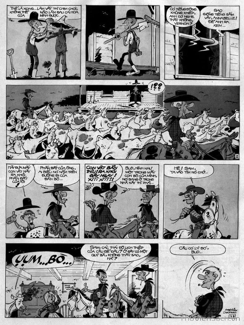 Truyện Tranh Cuộc Phiêu Lưu Kỳ Thú Của Lucky Luke trang 3