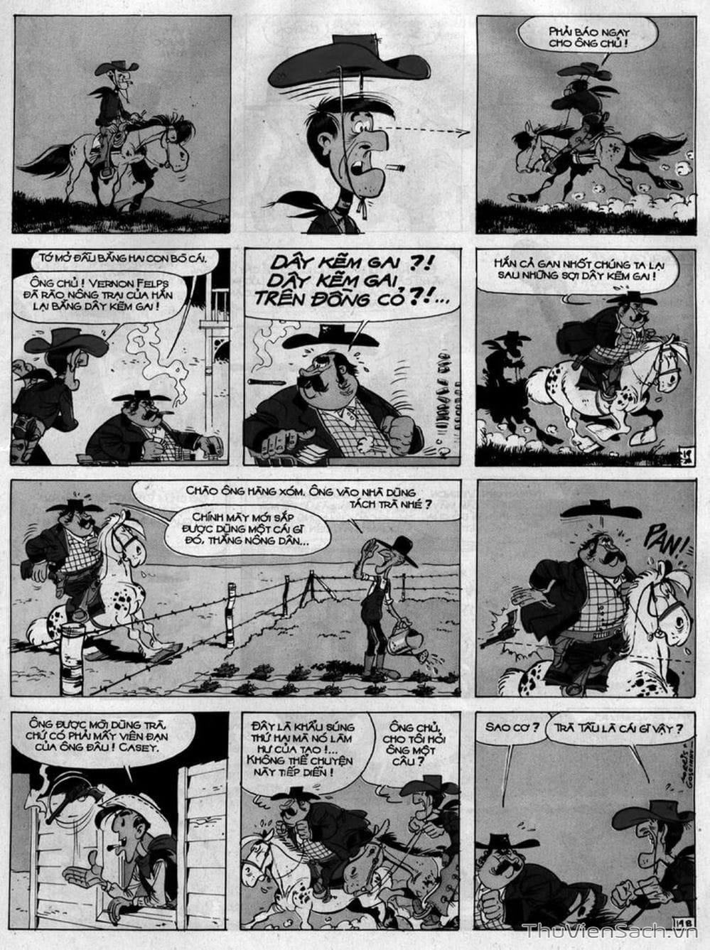 Truyện Tranh Cuộc Phiêu Lưu Kỳ Thú Của Lucky Luke trang 3