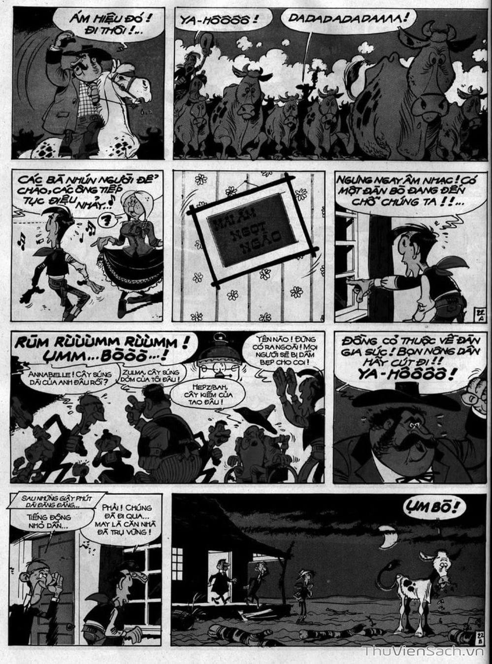Truyện Tranh Cuộc Phiêu Lưu Kỳ Thú Của Lucky Luke trang 3