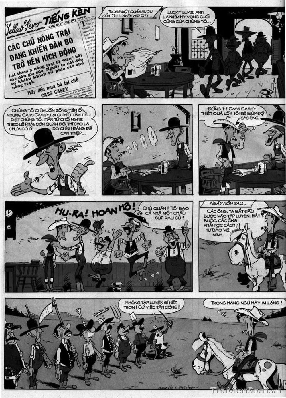 Truyện Tranh Cuộc Phiêu Lưu Kỳ Thú Của Lucky Luke trang 3